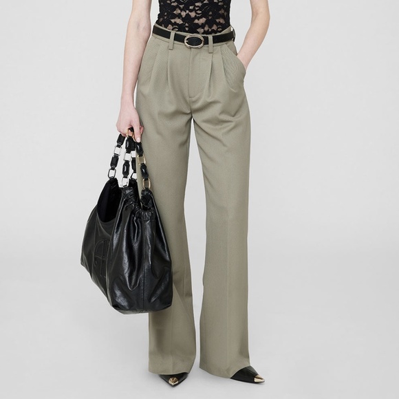 NWT Anine Bing Carrie Pants - Size 38 - Picture 1 of 5